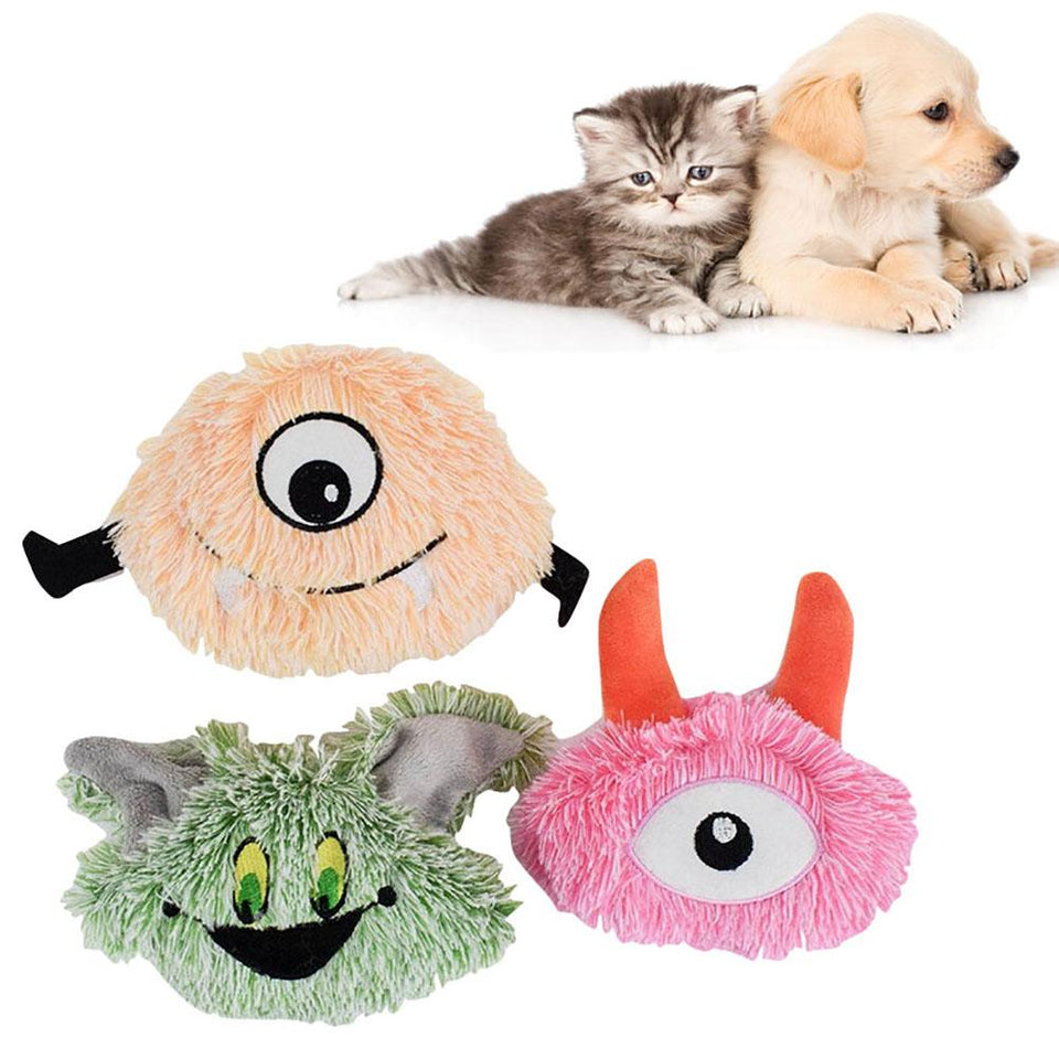 Cute Cartoon Christmas Plush Doll Sound Toy for Pet Dogs